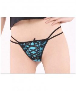 Buy Blue Strappy G-String |